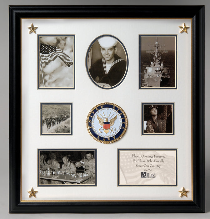 Military Medallion Collage Frame