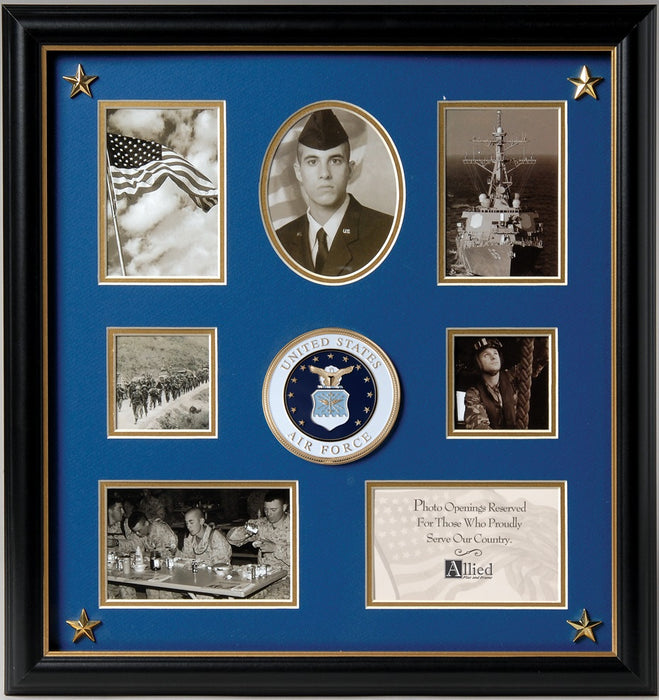 Military Medallion Collage Frame