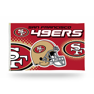 San Francisco 49er's Outdoor Flags