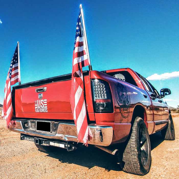 Flagpole Truck Mount - 90 Degree