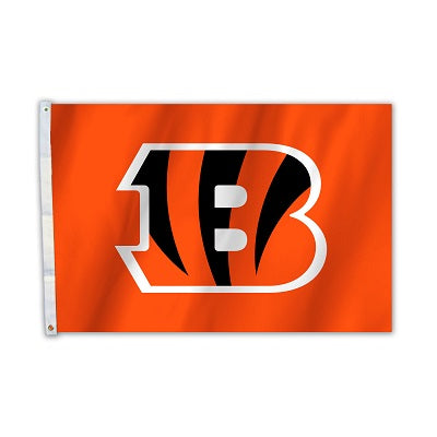 cincinnati bengals outdoor flag for sale - officially licensed - flagman of america