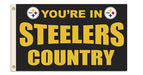 pittsburgh steelers outdoor flag for sale - officially licensed - flagman of america