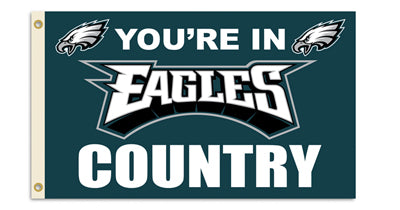 philidelphia eagles outdoor flag for sale - officially licensed - flagman of america