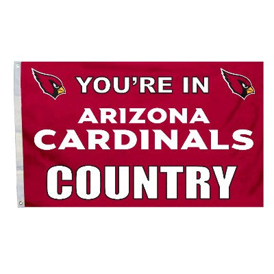 arizona cardinals outdoor flag for sale - officially licensed - flagman of america