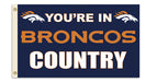 denver broncos outdoor flag for sale - officially licensed - flagman of america