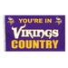 minnesota vikings outdoor flag for sale - officially licensed - flagman of america