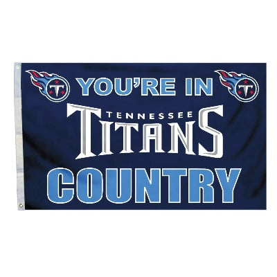 tennessee titans outdoor flag for sale - officially licensed - flagman of america