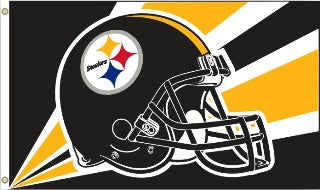 pittsburgh steelers outdoor flag for sale - officially licensed - flagman of america