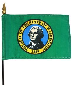 Miniature Washington Flag