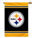 pittsburgh steelers outdoor flag for sale - officially licensed - flagman of america
