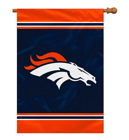 denver broncos outdoor flag for sale - officially licensed - flagman of america