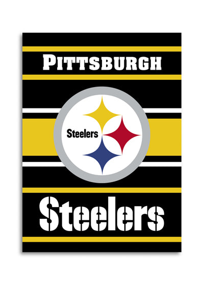 pittsburgh steelers outdoor flag for sale - officially licensed - flagman of america