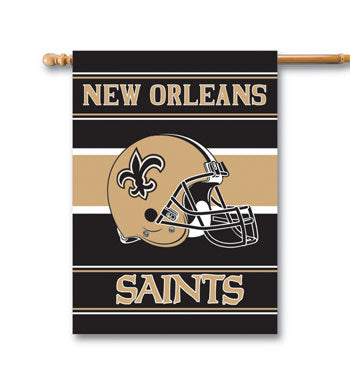 new orleans saints outdoor flag for sale - officially licensed - flagman of america