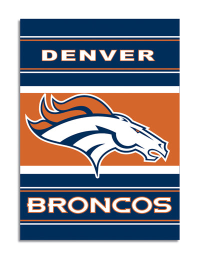 denver broncos outdoor flag for sale - officially licensed - flagman of america