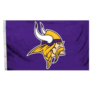 minnesota vikings outdoor flag for sale - officially licensed - flagman of america