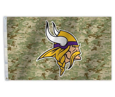 minnesota vikings outdoor flag for sale - officially licensed - flagman of america