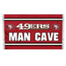 san francisco 49ers outdoor flag for sale - officially licensed - flagman of america