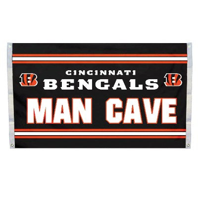 cincinnati bengals outdoor flag for sale - officially licensed - flagman of america