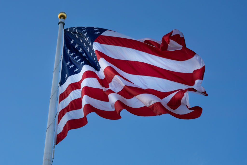 Zeus Aeolus Internal Cam Cleat Flagpoles Groundset *Hand Made in the USA!*