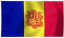 Andorra indoor flag for sale