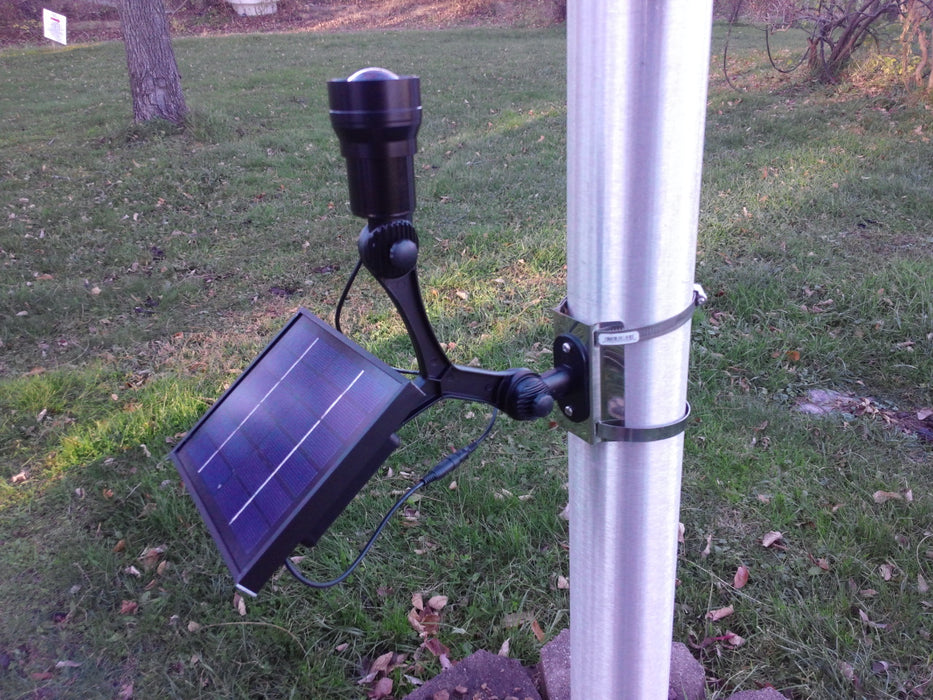 solar flagpole light for sale - flagman of america