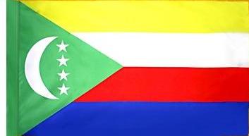 Comoros Indoor Flag for sale