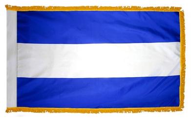 El Salvador indoor flag for sale