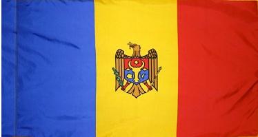 Moldova Indoor Flag for sale