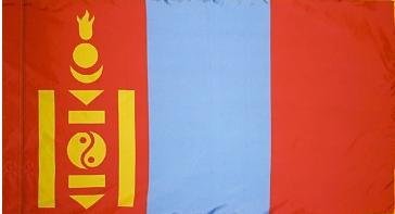 Mongolia Indoor Flag for sale