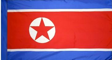 North Korea Indoor Flag for sale