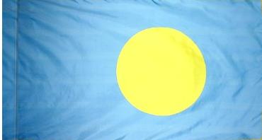 Palau Indoor Flag for sale