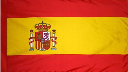 Spain Government Indoor Flag for sale