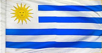 Uruguay Indoor Flag for sale