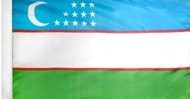 Uzbekistan Indoor Flag for sale