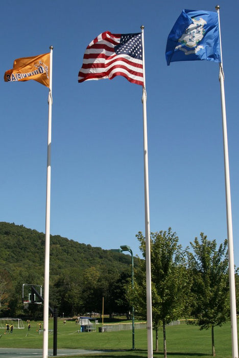 AFP Fiberglass Flagpole - External Rope *20 Year Warranty*