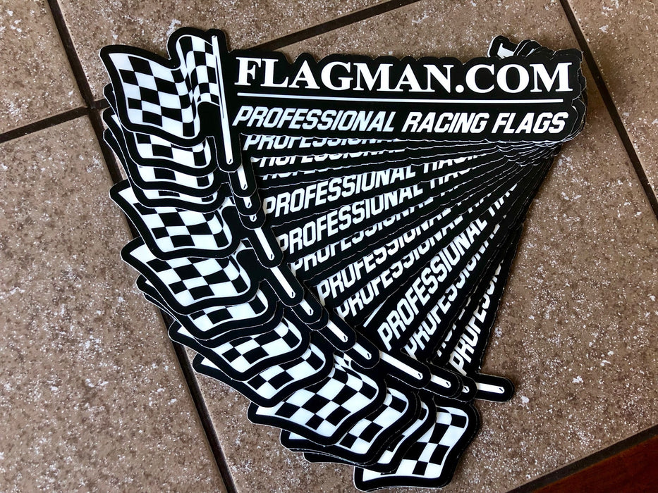 Flagman of America Checkered Decal