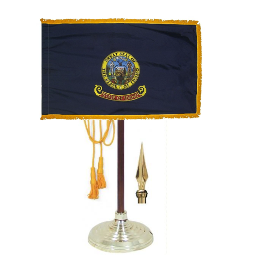 Idaho Flag with Fringe | Idaho Indoor Flag | Idaho Parade Flag