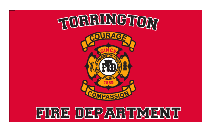 Custom Printed Indoor/Parade Flag - Double Sided