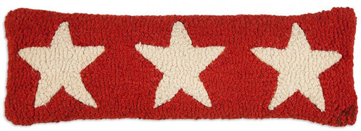 Patriotic Pillow New Zealand Wool Designed in Vermont Flagman of America