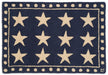 Patriotic Rug New Zealand Wool Rug Designed in Vermont Flagman of America