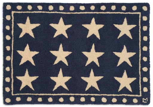 Patriotic Rug New Zealand Wool Rug Designed in Vermont Flagman of America