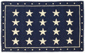 Patriotic Rug New Zealand Wool Rug Designed in Vermont Flagman of America