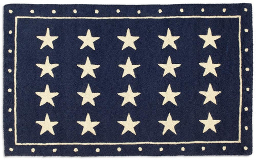 Patriotic Rug New Zealand Wool Rug Designed in Vermont Flagman of America