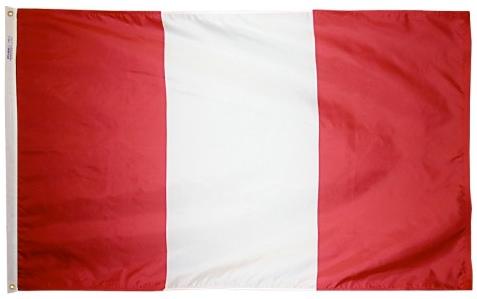 Peru Civil Outdoor Flag for sale