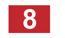 individual golf flag with numbers for sale - red golf flags for sale