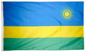 Rwanda outdoor flag for sale