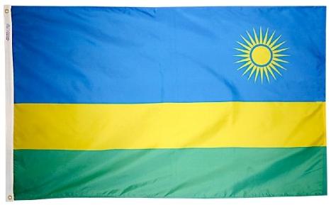 Rwanda outdoor flag for sale