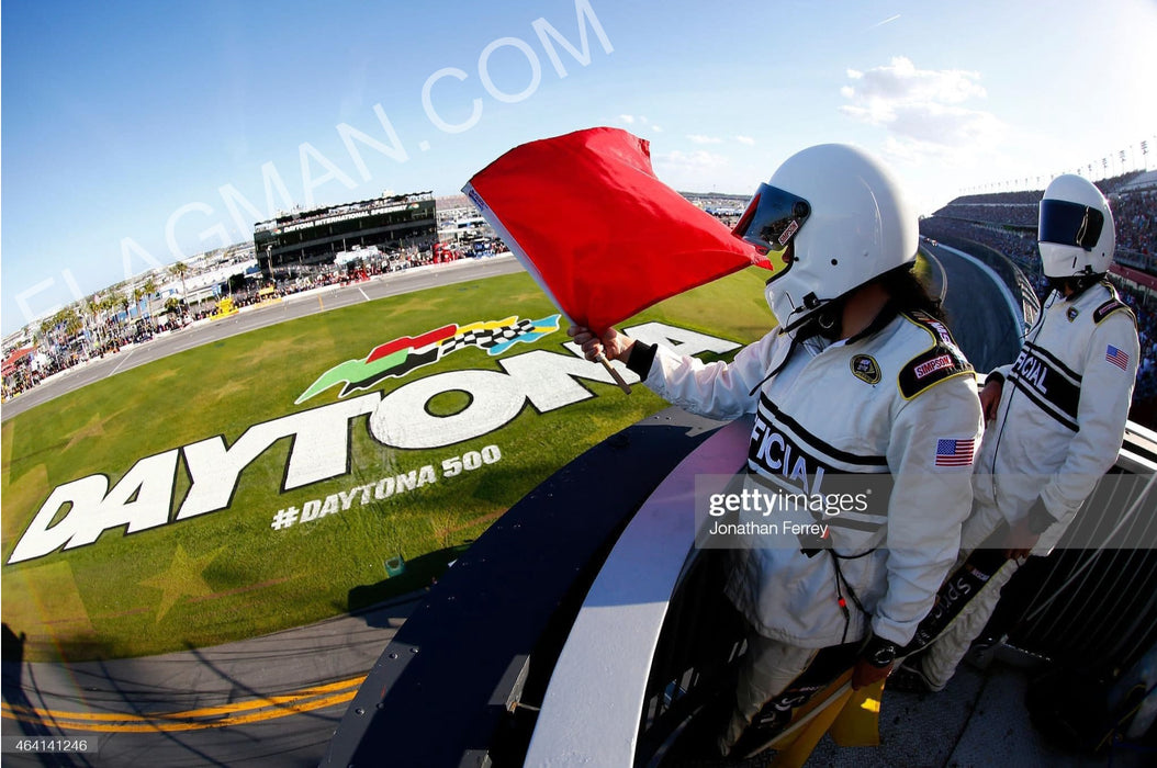 Solid Red Racing Flag