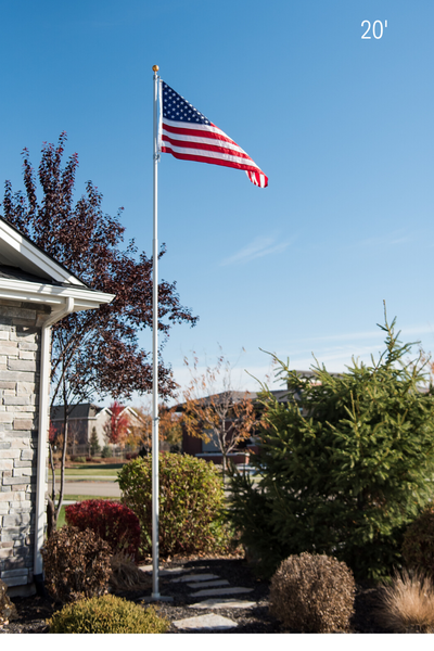 Titan Telescoping Flagpole | Made in USA | Lifetime Warranty