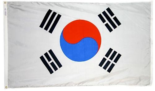 South Korea outdoor flag for sale